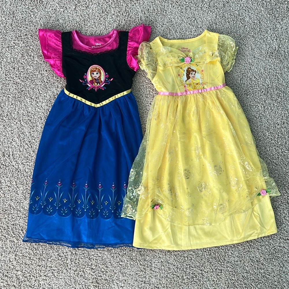 Disney Princess Nightgowns size 4T